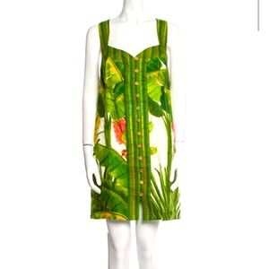 Farm Rio Green fresh forest dress NWT size XL